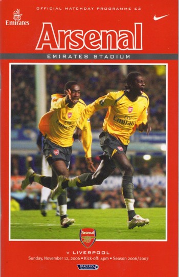 Match programme